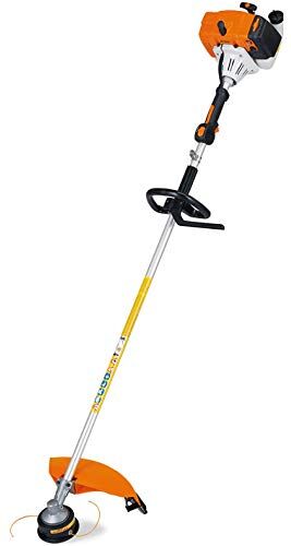 Stihl DECESPUGLIATORE FS120R, 30.8CC, 1.3KW/1.8CV, Peso 6.0KG, per Erba Tenace con Sistema ANTIVIBRANTE, Multicolore