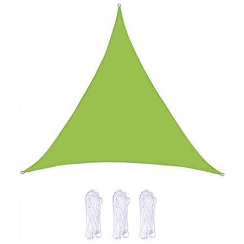 Vele parasole Nevy - Tenda A Vela Impermeabile Triangolare Mt Resistente Protezione UV 95% Taglie E Colori Multipli per Esterno, Giardino, Terrazza E Campeggio Tenda Parasole (Color : #4, Size : 3.6X3.6X3.6M)