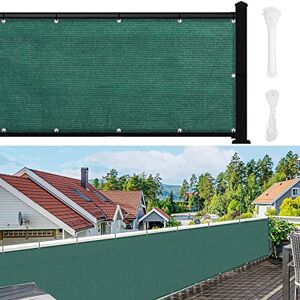 YANHONG Frangivista per Balcone 140x750cm(55x295inch) Frangivista Balcone  Privacy Recinzione Copertura Resistente alle intemperie per Recinzione,  Verde Scuro - Confronta i prezzi con Kelkoo - (Febbraio 2024)