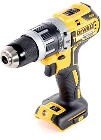 DEWALT DCD796N 18v XR - Martello combinato compatto senza spazzole agli ioni di litio, 18 W, 18 V, giallo/nero