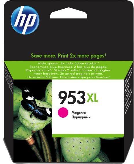 originale hp 953xl magenta f6u17ae per hp officejet pro 8210,8218,8710,8715,8718,8719,8720,8725,8730,8740,8745 1600 pagine