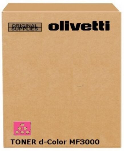 toner olivetti b0893 magenta originale per olivetti d-color mf3000 3000mf a0x53l2 capacita 6.000 pagine