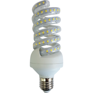 Aigostar lampadina led spirale b5 18w e27 1630 lumen 6500k luce fredda d60xh160mm angolo 360 gradi equivale 106w incadescenza classe a+