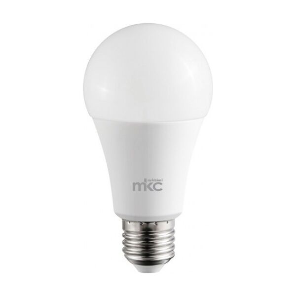 lampada - led - goccia - a60 - 18w - e27 - 3000k - luce bianca calda - mkc