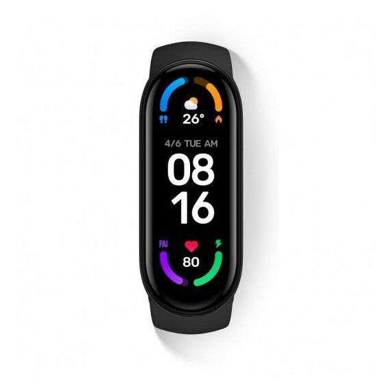 xiaomi mi smart band 6 nero bhr4951gl bracciale attivita - 30 modalita fitness bluetooth 5.0 smartwatch schermo amoled 1.56" new
