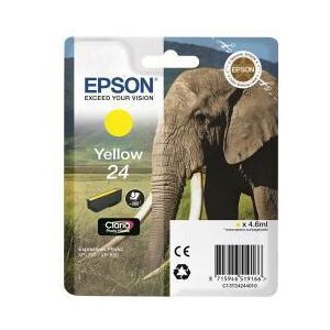 originale epson t2424 gialla c13t24244012 cartuccia per epson xp750 xp850 xp860 xp950 xp55 24 capacita 4.6ml