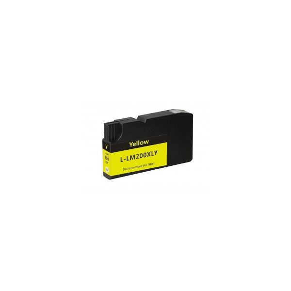 italy's cartridge cartuccia lexmark 200xly gialla compatibile lexmark per pro4000c pro5000t pro 5500 14l0200 32ml 1.600 pagine