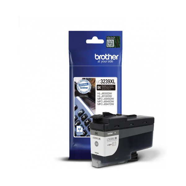 brother lc-3239xlbk nera cartuccia originale per brother mfc-j6945dw mfc-j5945dw.j6947,hl-j6000dw lc3239xl 128ml 6.000 pagine