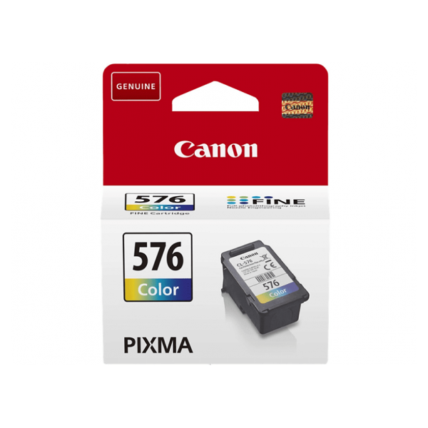 canon cl-576 colore 5442c001 cartuccia originale per canon pixma ts3550i,ts3551i,tr4750i,tr4751i cl576 capacitÃ  6.2ml 100 pagine