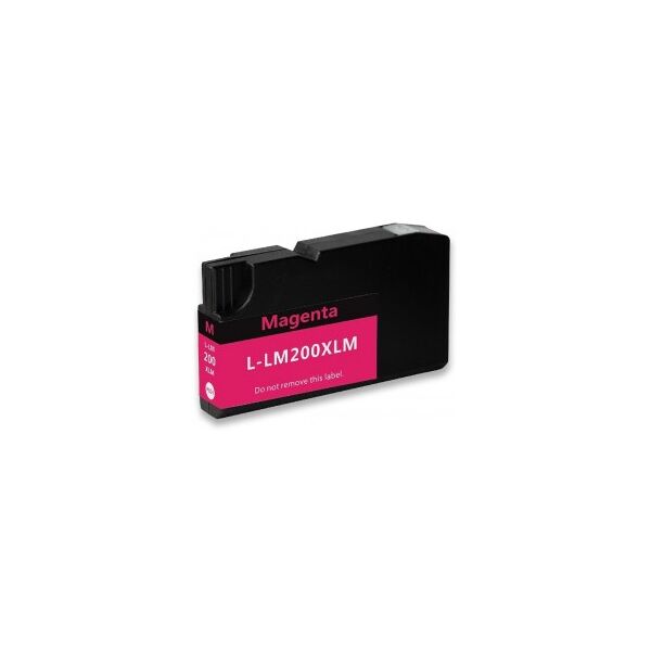 italy's cartridge cartuccia lexmark 200xlm magenta compatibile lexmark per pro4000c pro5000t pro 5500 14l0199 32ml 1.600 pagine