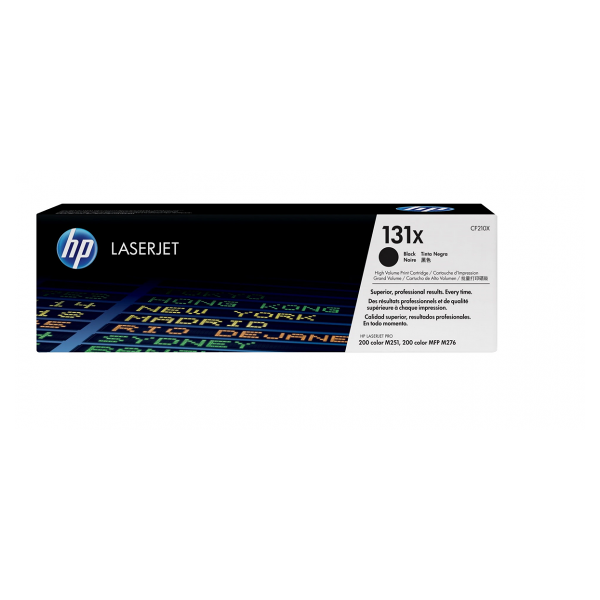 originale hp cf210x 131x nero per hp laserjet pro 200 m251n,m251nw,m276n,276nw capacita 2.400 pagine