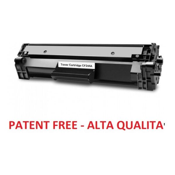 italy's cartridge toner cf244a patent free - alta qualita' compatibile con chip per hp laserjet hp pro pro m15a,m15w,m17,m28a 44a 1.000 pagine