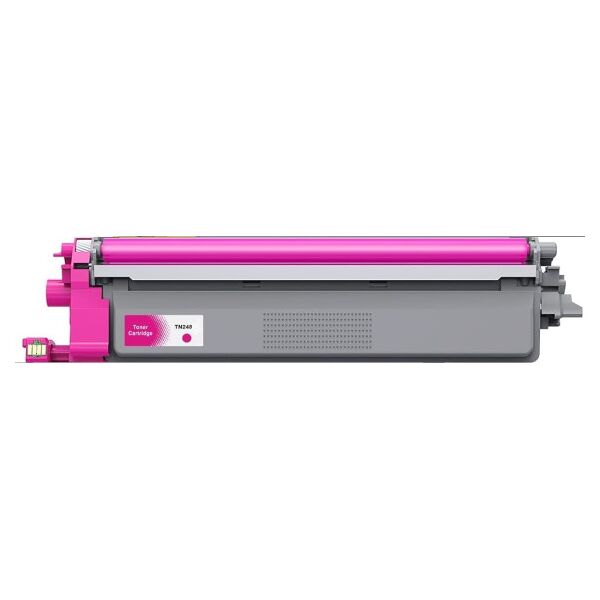 italy's cartridge toner tn-248m magenta serie eco compatibile per brother dcp-l3520cdwe,hl-l3220cw,hl-l8230cdw tn248m capacitÃ  1.000 pagine