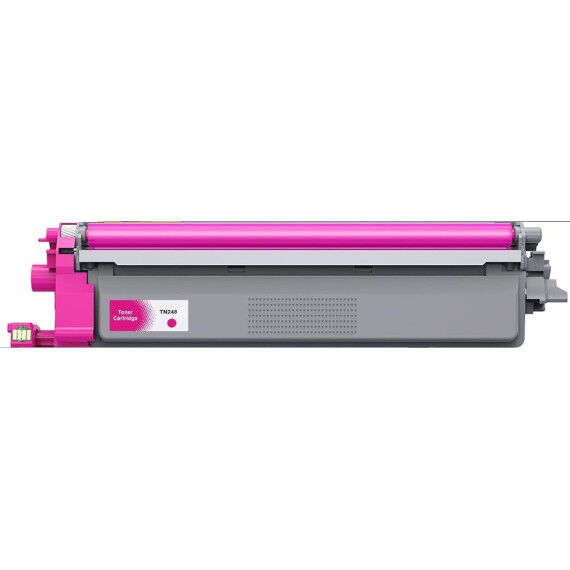 Italy's Cartridge toner tn-248m magenta serie eco compatibile per brother dcp-l3520cdwe,hl-l3220cw,hl-l8230cdw tn248m capacitÃ  1.000 pagine