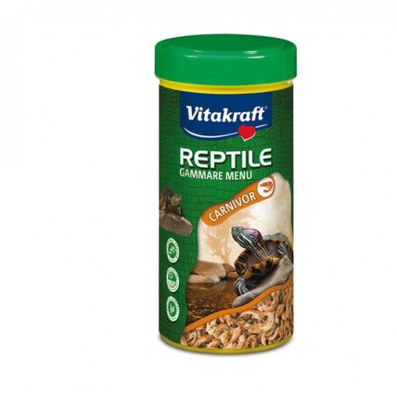 mangime reptile gammare menu carnivor - 250 ml - vitakraft