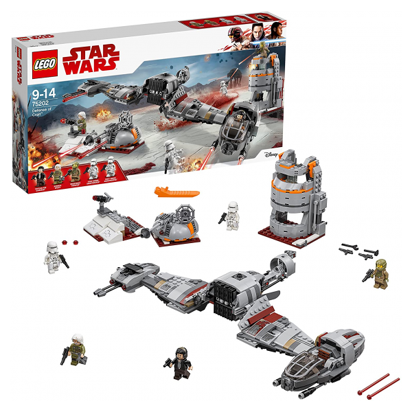 lego star wars - difesa di crait - 75202