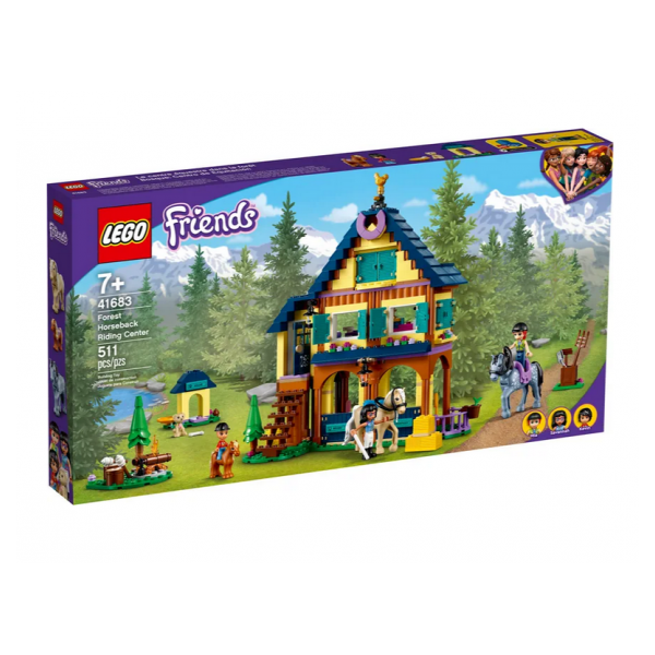 lego friends - il centro equestre nel bosco - 41683