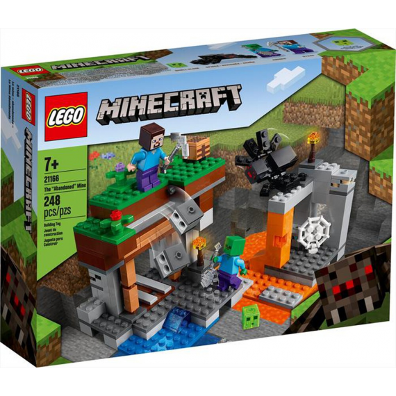 lego minecraft - la miniera abbandonata - 21166
