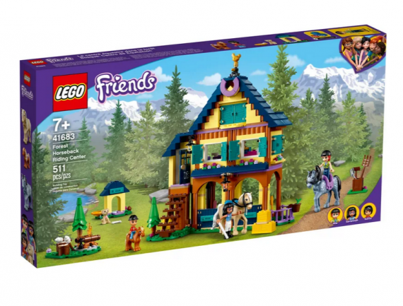 lego friends - il centro equestre nel bosco - 41683