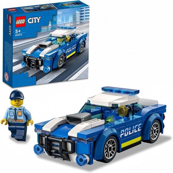 lego city - auto della polizia - lego 60312 anni 5+ 94pz