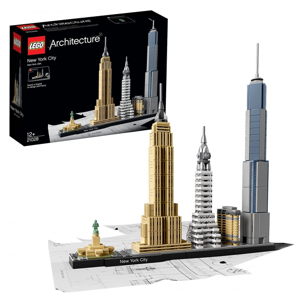 lego architecture - new york city  - 21028