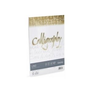 Favini Cartoncino Calligraphy Lino 200 g A4 50 fogli - colore bianco