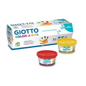 Giotto Dita confezione 6 colori da 100 ml