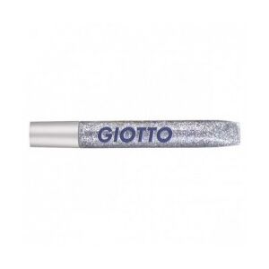 Giotto Colla glitter Metallic colore argento 20 tubetti