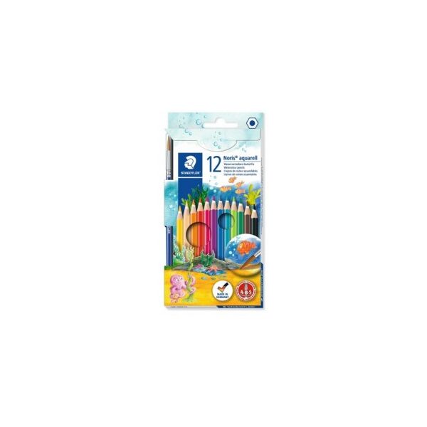 staedtler noris aquarell - 10 confezioni da 12 pastelli acquerellabili