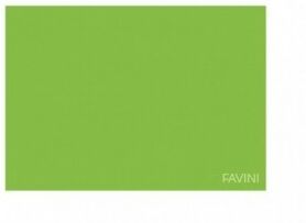 Favini Prisma 220 g/m2 - 10 Cartoncini 70 x 100 cm Verde