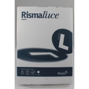 Favini Rismaluce - Fogli A4 colore Bianco 140 g/mq - risma da 200 fogli