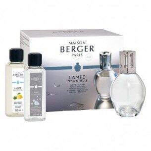 Maison Berger Paris Cofanetto Essentielle - Lamp Ovale + Neutre Essentiel 250 ml + Zeste de Verveine