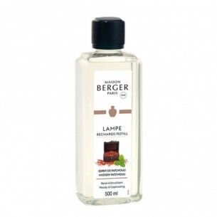 Maison Berger Paris Lampe Esprit De Patchouli - Ricarica Profumo per Ambienti 500 Ml