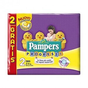 Pampers Progressi sensitive mini (3-6 kg) 30 Pannolini