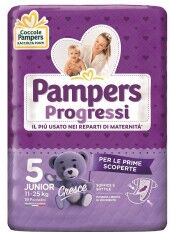 Pampers Progressi junior misura 5 (11-25 kg) - 19 pannolini