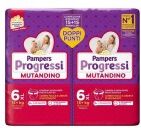 Pampers Progressi Extra large - 30 Mutandine Taglia 6 (15+ Kg)