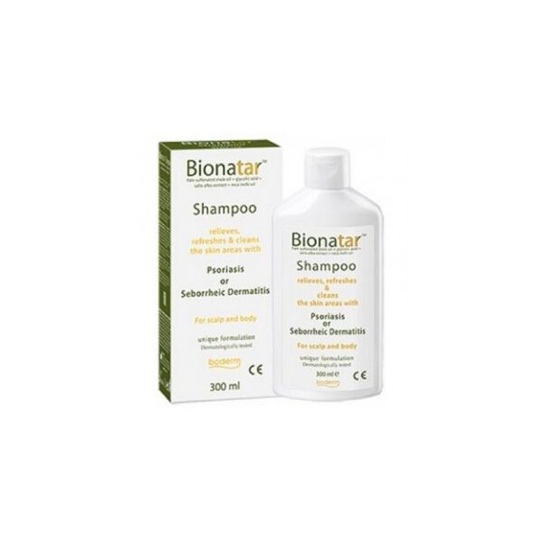 boderm bionatar - shampoo per il trattamento di psoriasi e dermatite seborroica 300 ml