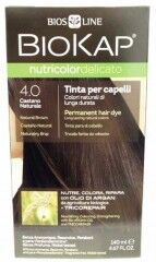 bios line biokap nutricolor delicato - tinta per capelli n.4.0 castano naturale