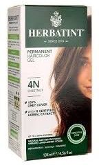 Herbatint Tinta Per Capelli Colorazione Permanente Senza Ammoniaca 135 Ml N. 4 Colore Cast