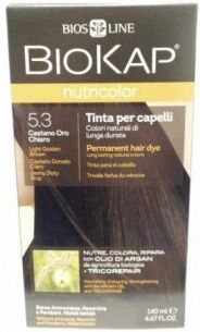 Bios Line Biokap Nutricolor - Tinta Per Capelli N. 5.3 Castano oro chiaro