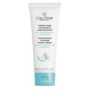 Collistar Crema Mani Nutriente Igienizzante con antibatterico e postbiotico 75 Ml