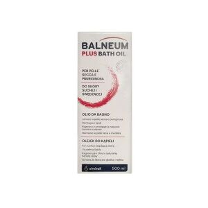 Almirall Balneum Plus Bath Oil - Olio da bagno per pelle secca e pruriginosa 500 Ml