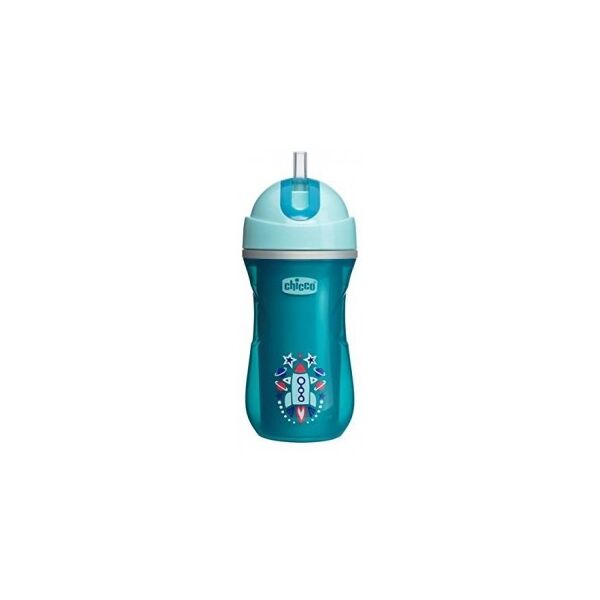 chicco sport cup 14 m+ tazza per bambini azzurra