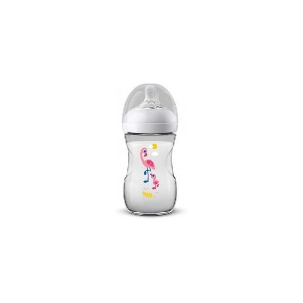 avent biberon natural anti-colica decorato 260 ml