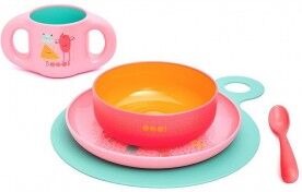 suavinex set svezzamento impara a mangiare girl 6m+