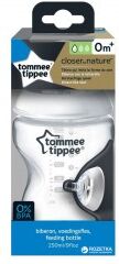 tommee tippee closer to nature - biberon 0m+ a flusso lento in poliprofilene 250 ml