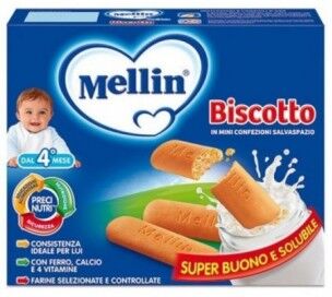 mellin biscotti per bambini dal 4° mese 900 gr