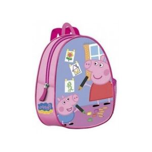 Peppa Pig Zaino asilo rosa 28 cm