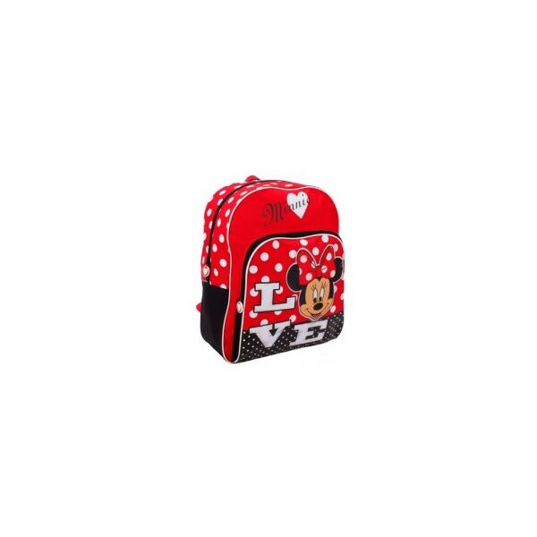 disney minnie love - zaino scuola con personaggio 42cm