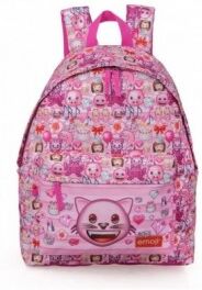 Emoji Zaino Americano Pink Cat